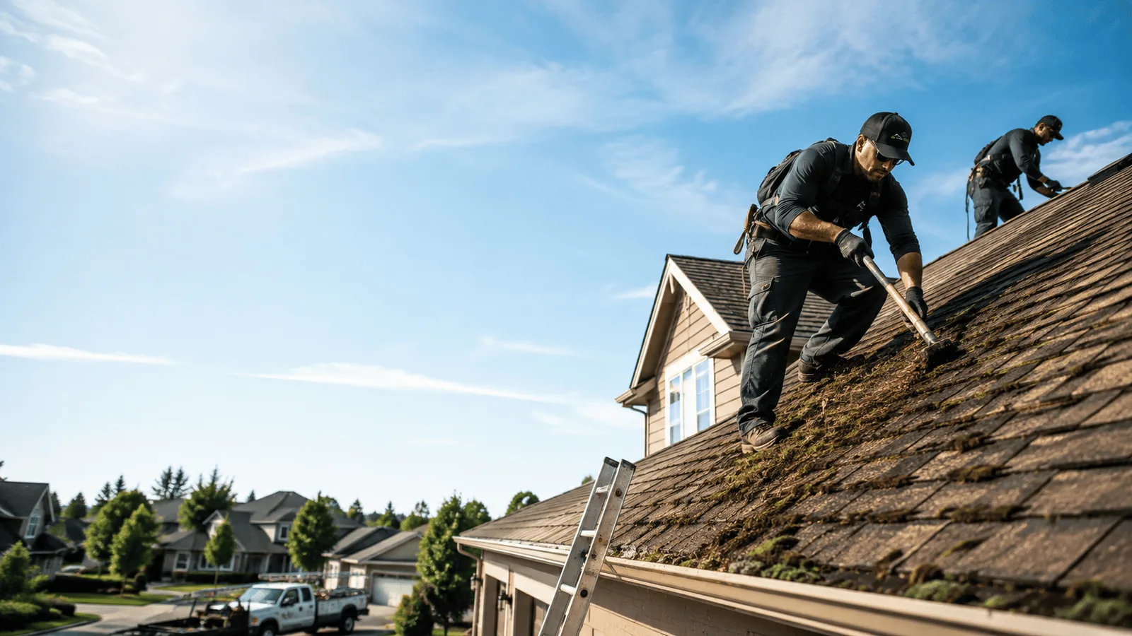 Roof Moss Removal in Leeds, ME near me
